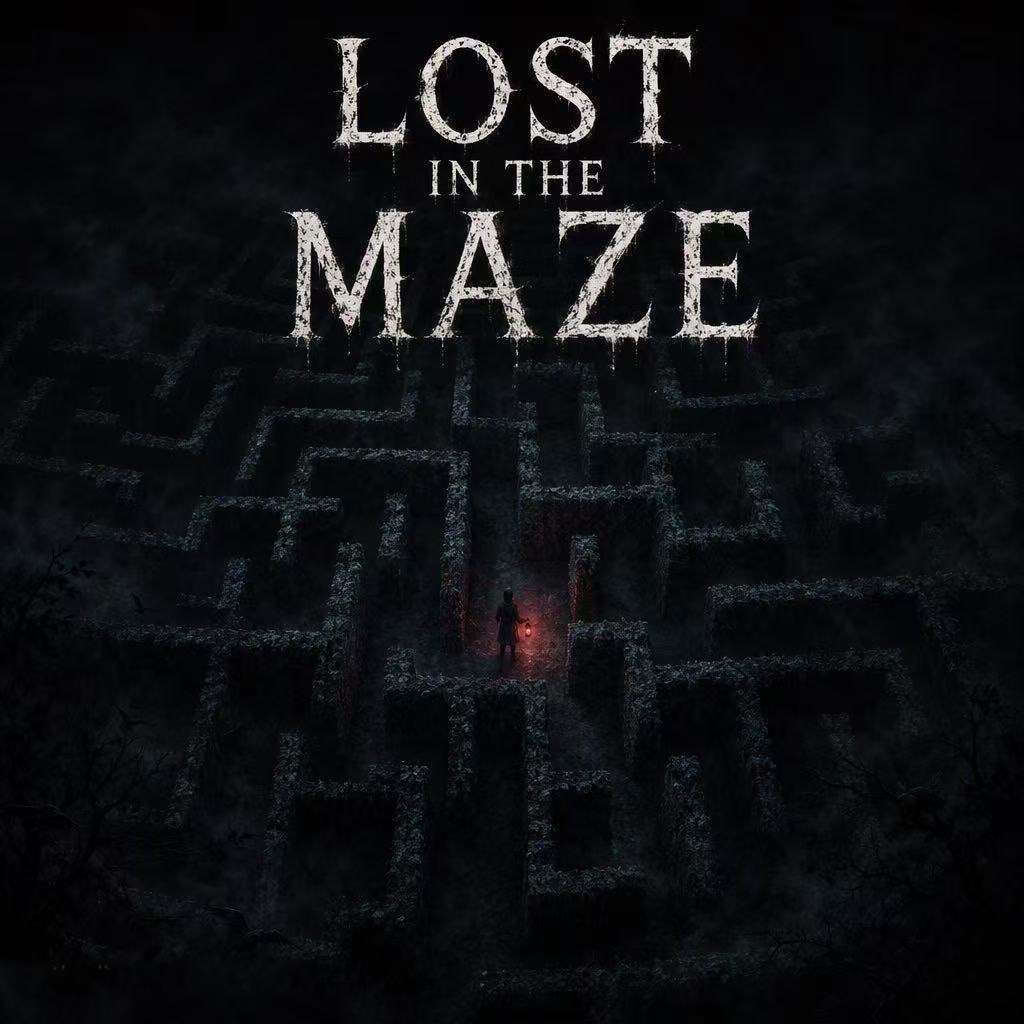 LOST IN THE MAZE cover